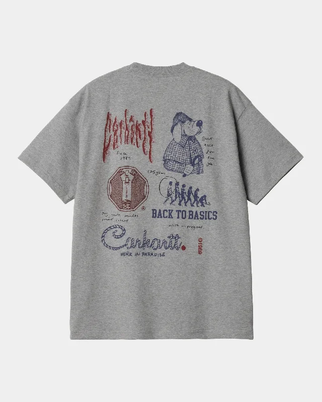 graphic tees for men -Archivo T-Shirt | Grey Heather