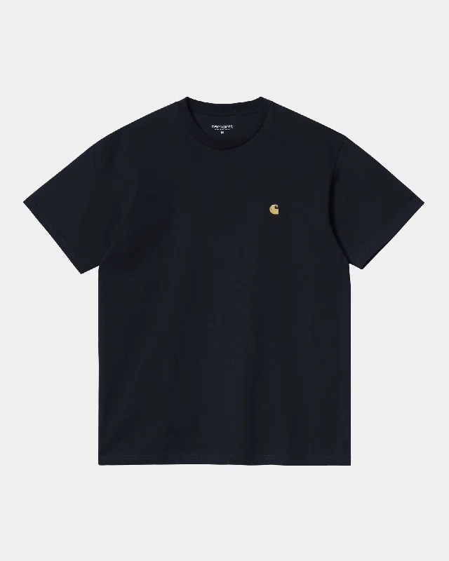 men's soft cotton t-shirts -Chase T-Shirt | Dark Navy