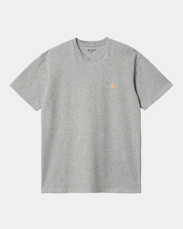 performance wear t-shirts for men -Chase T-Shirt | Grey Heather