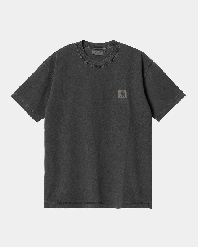 men's cotton blend t-shirts -Nelson T-Shirt | Charcoal