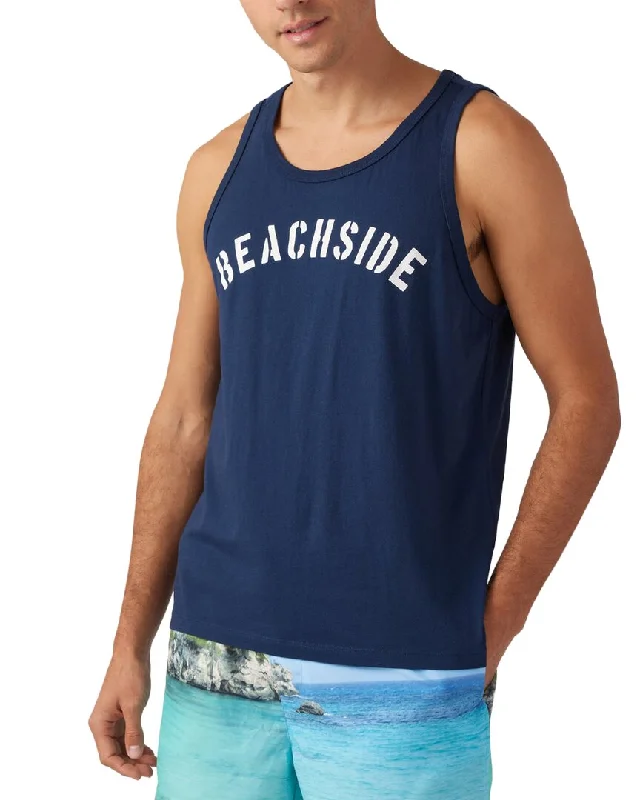 eco-conscious t-shirts for men -Sol Angeles Beachside Tank