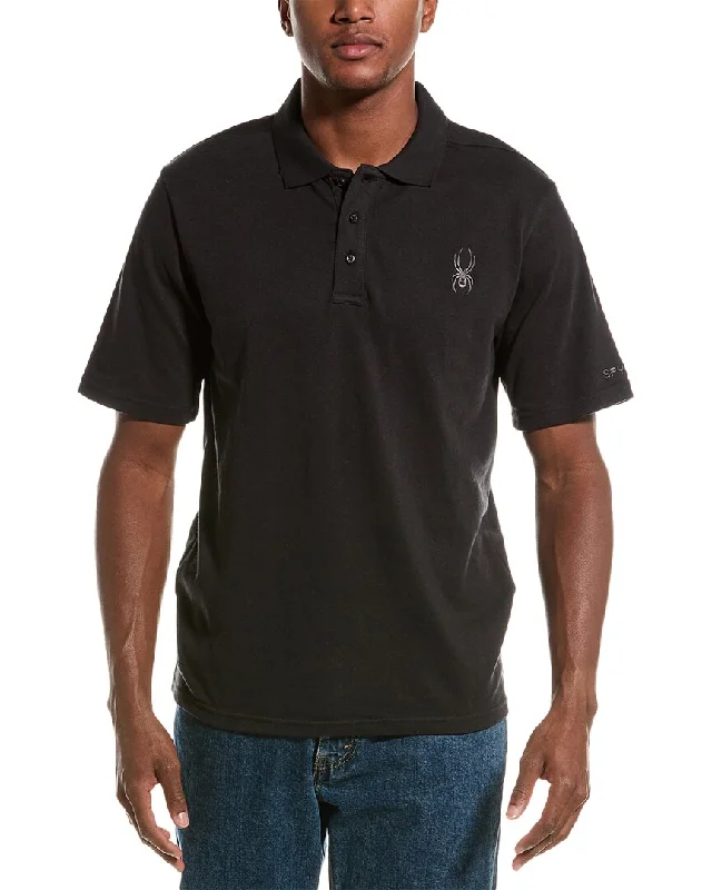 men's golf-style polo shirts -Spyder Polo Shirt