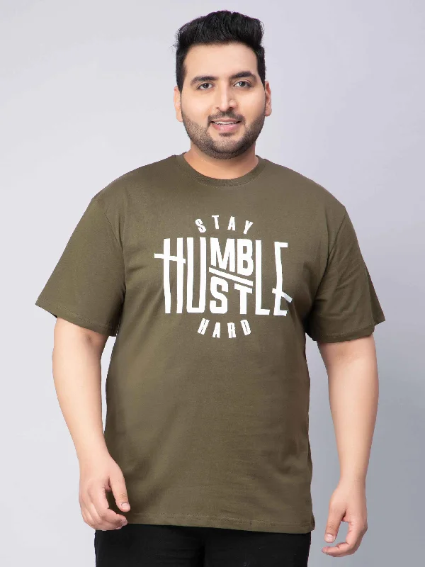 men's bold graphic tees -Stay Humble Gym T-Shirt