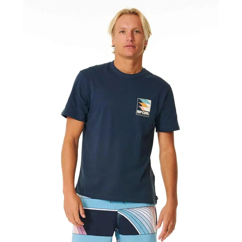 stylish t-shirts for men -Surf Revival Line Up S/S T-Shirt (Past Season)