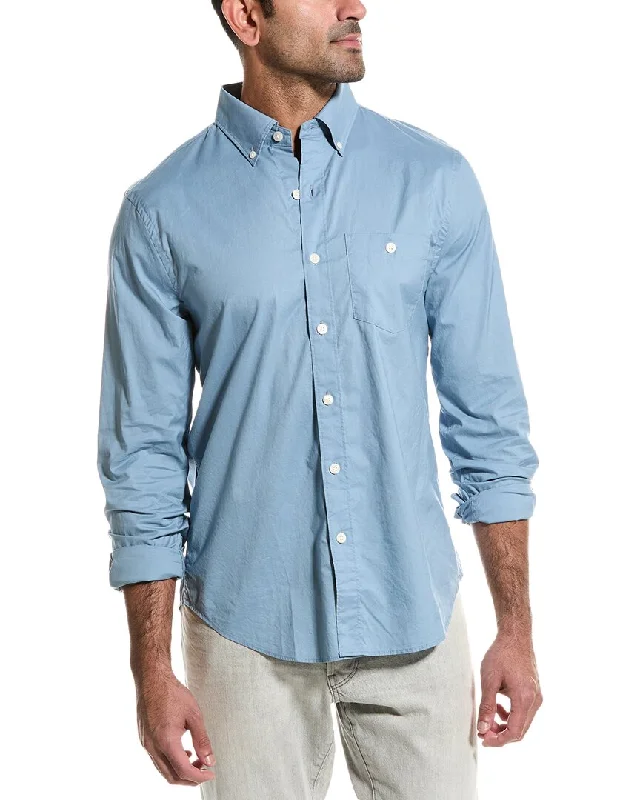 men's easy-care button-down shirts -Todd Snyder Slim Fit Favorite Shirt