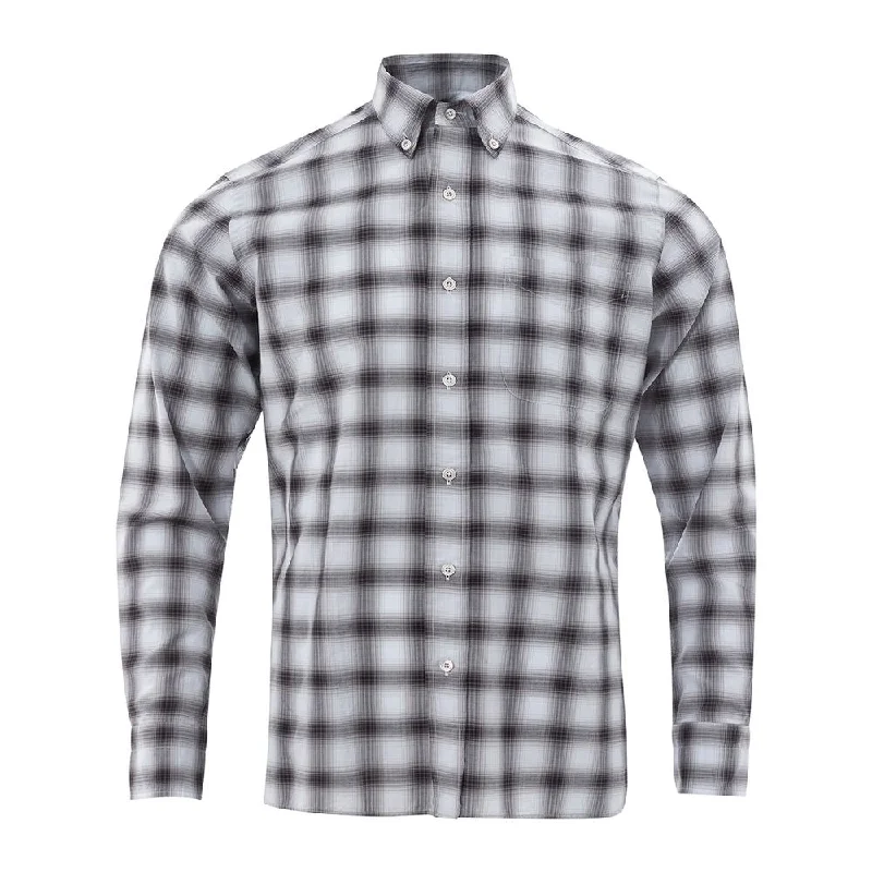 men's versatile plaid shirts -Tom Ford Elegant  Cotton Mens Men's Shirt