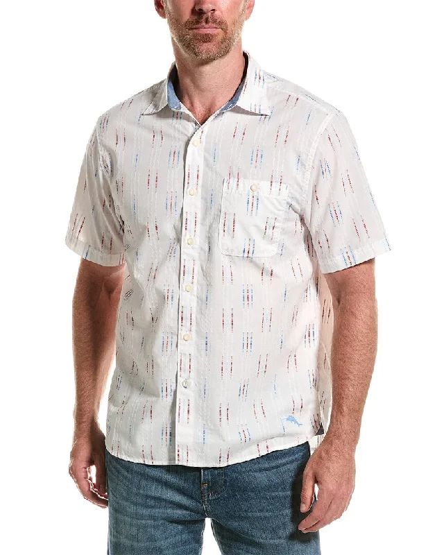 men's holiday-themed shirts -Tommy Bahama American Dobby Shirt