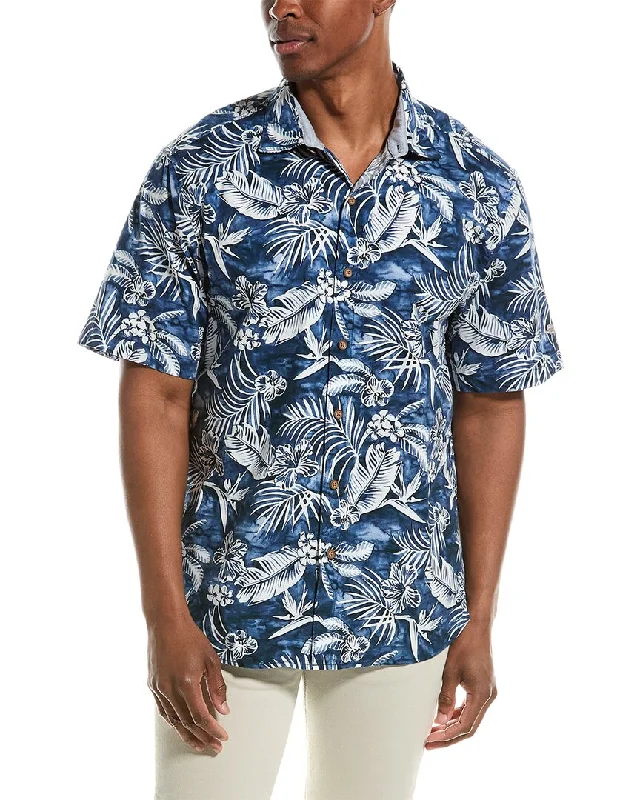 men's casual dress shirts -Tommy Bahama Aqua Lush Shirt