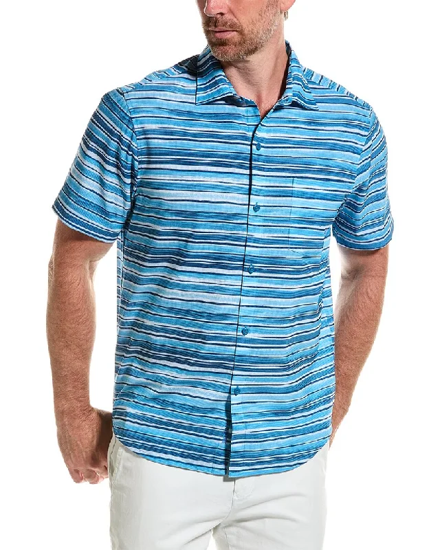 men's colorful shirts -Tommy Bahama Bahama Coast Ripple Tides Shirt