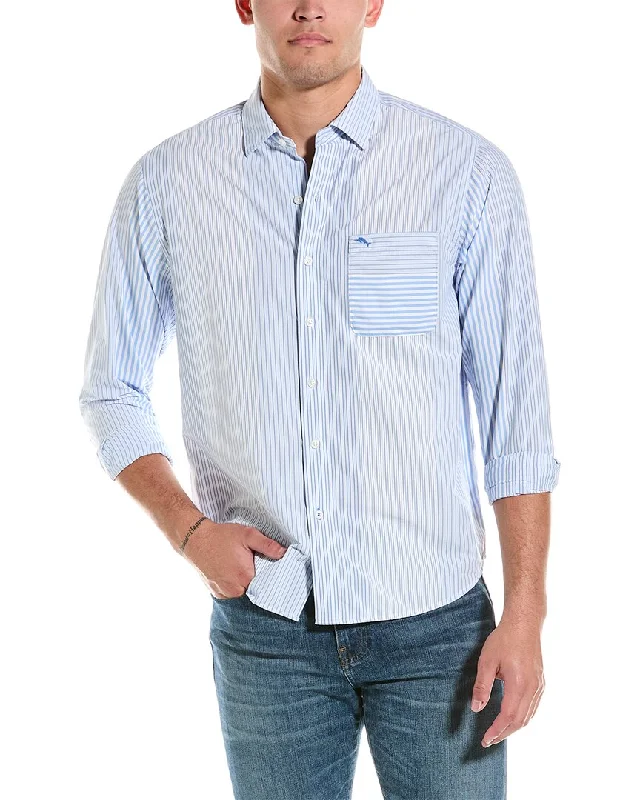 men's high-quality shirts -Tommy Bahama Siesta Key Sail Stripe Shirt