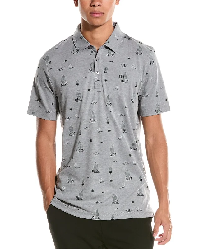 men's patterned polo shirts -TravisMathew Candy Shoes Polo Shirt