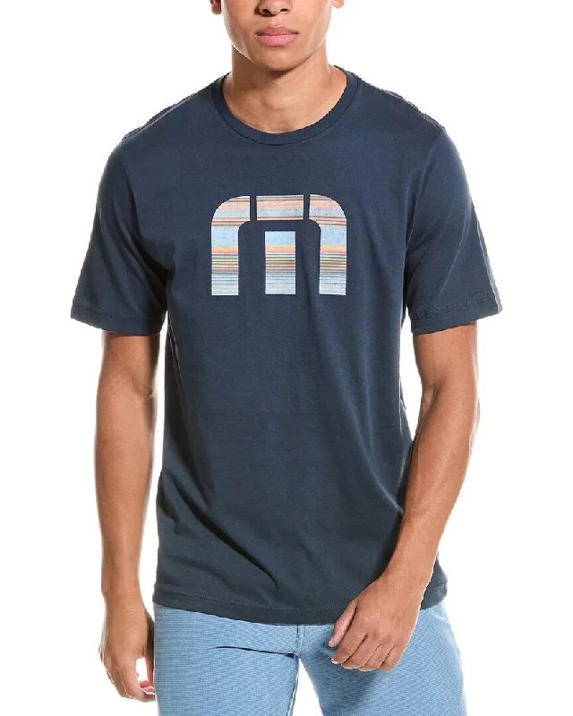 trendy printed t-shirts for men -TravisMathew Sea Glass T-Shirt