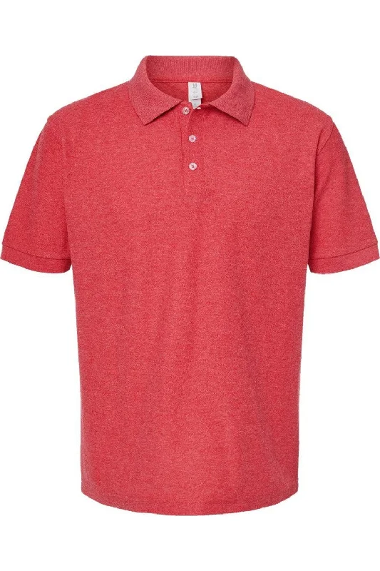 comfortable polo shirts for men -Tultex Unisex 50/50 Sport Polo