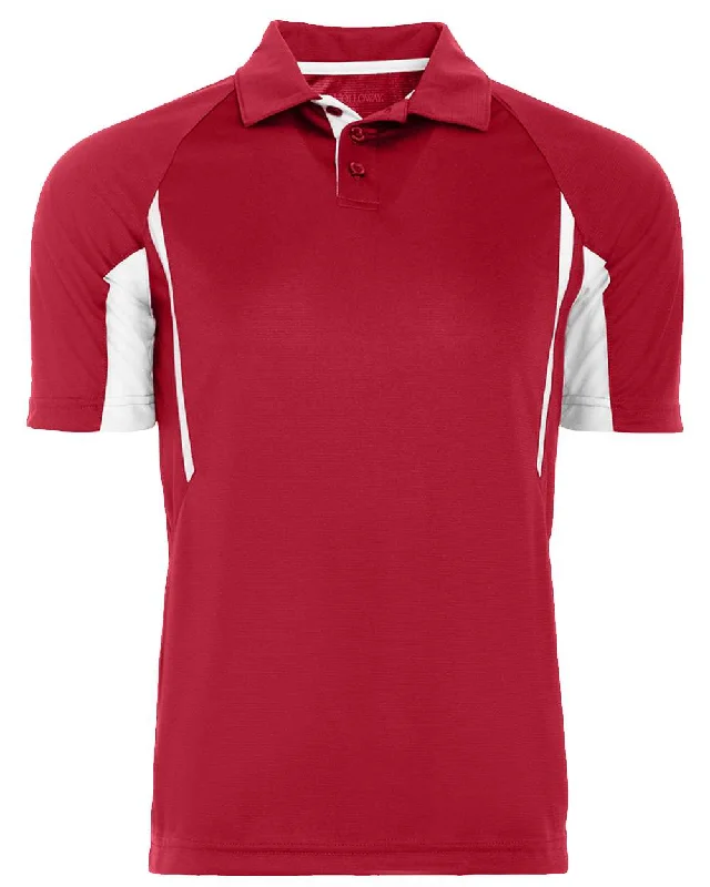 classic short sleeve polo shirts -Two-Tone Avenger Polo