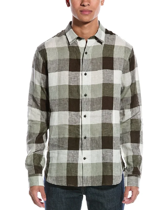 men's premium casual shirts -Vince Linen Shirt