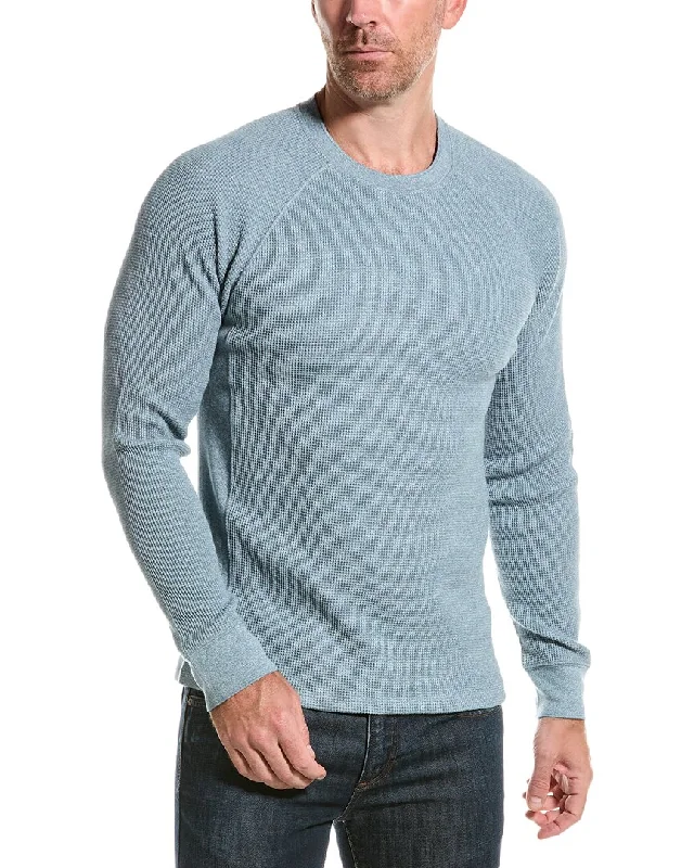 men's short-sleeve shirts -Vince Mouline Thermal Pullover