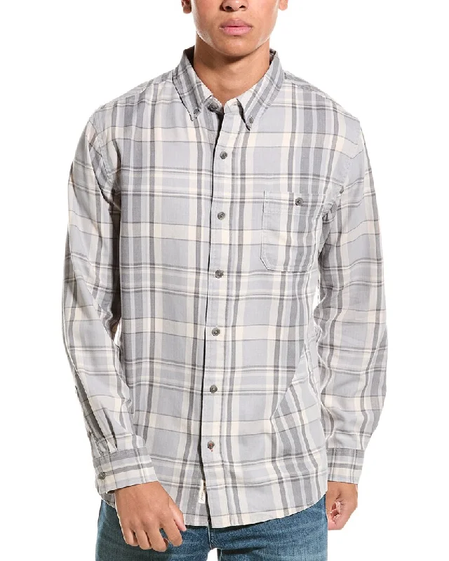 stylish button-down shirts for men -WEATHERPROOF VINTAGE Burnout Flannel Shirt