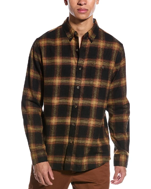 men's slim-fit button-down shirts -WEATHERPROOF VINTAGE Flannel Shirt