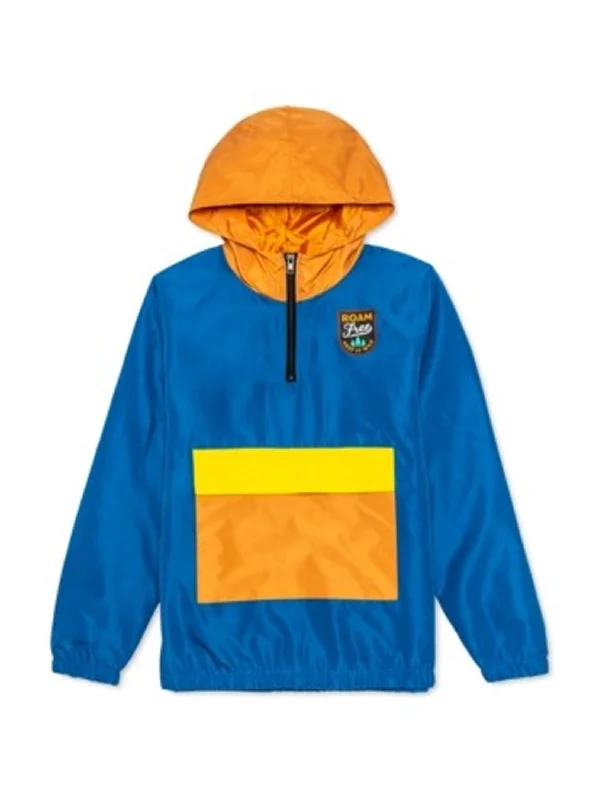 workout hoodies for men -Kids Boy Color Blocked Hoodies,Multi