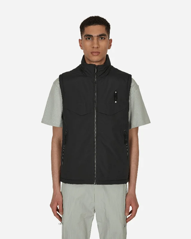 men's sleeveless jackets -Nephin Storm Vest Black