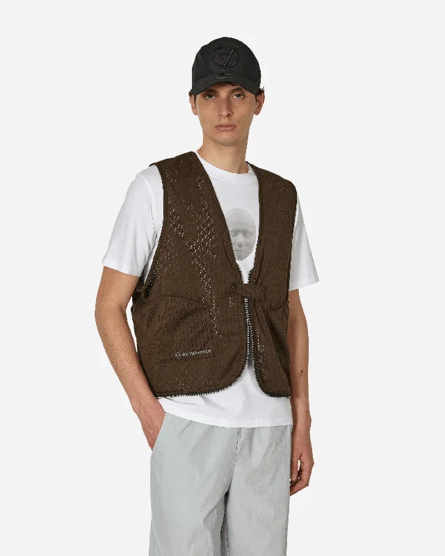 lightweight waistcoats for men -Bag Vest Olive Drab