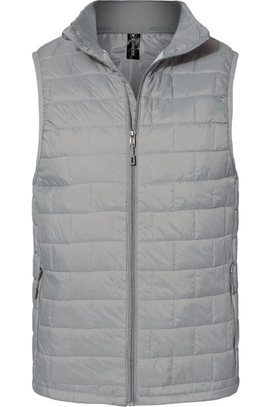 men's formal vest options -Burnside Elemental Puffer Vest