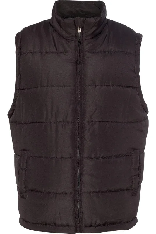 stylish waistcoats for men -Burnside Puffer Vest