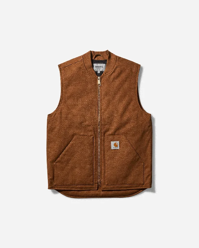 men's stylish waistcoats for suits -Men's Classic Vest Hamilton Brown