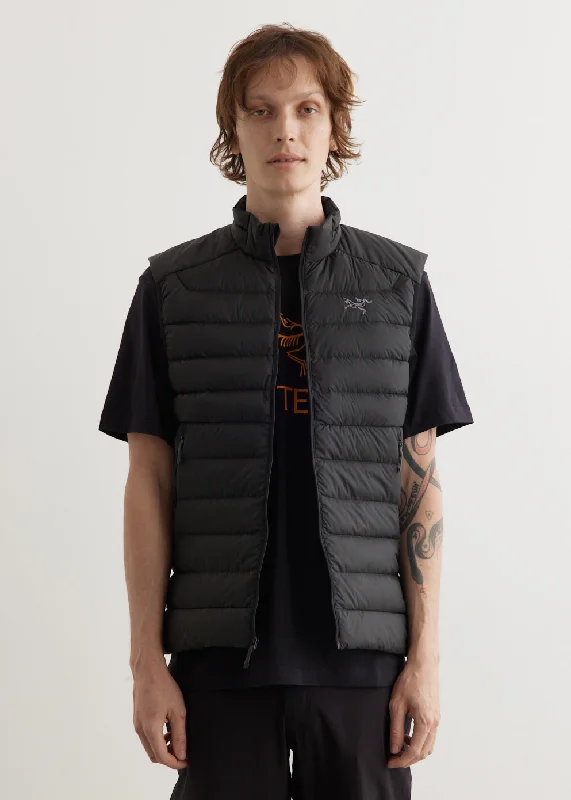 men's stylish knit vests -Cerium Vest