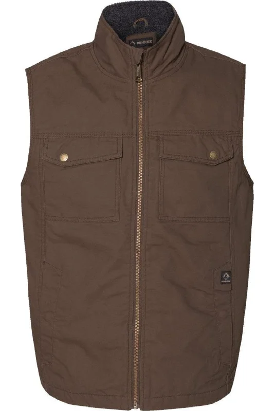 classic waistcoats for men -DRI DUCK Trek Canyon Cloth Vest