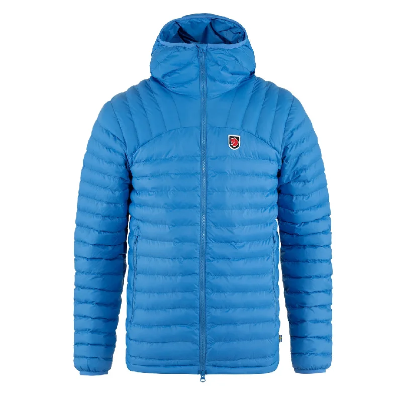 men's hoodies for outdoor activities -Fjallraven Expedition Latt Hoodie UN Blue