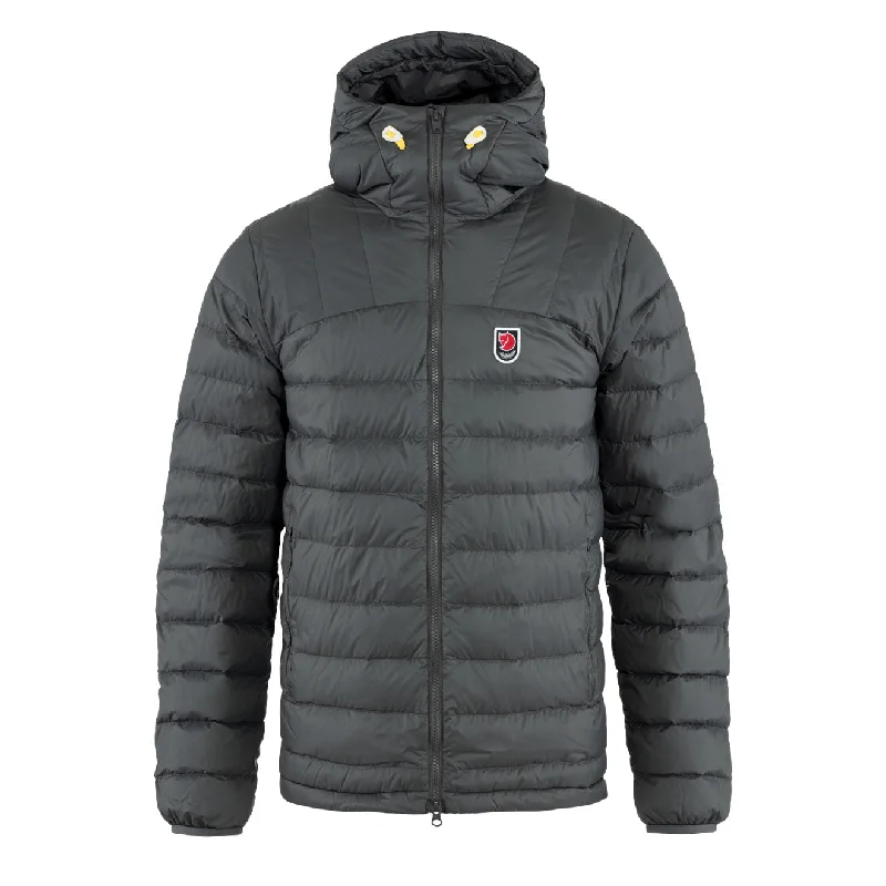 men's athletic hoodies -Fjallraven Expedition Pack Down Hoodie Basalt