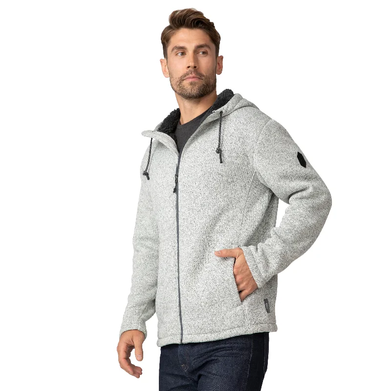 athletic sweatshirts for men -Free Country Men's Northwood Mountain Fleece Hoodie