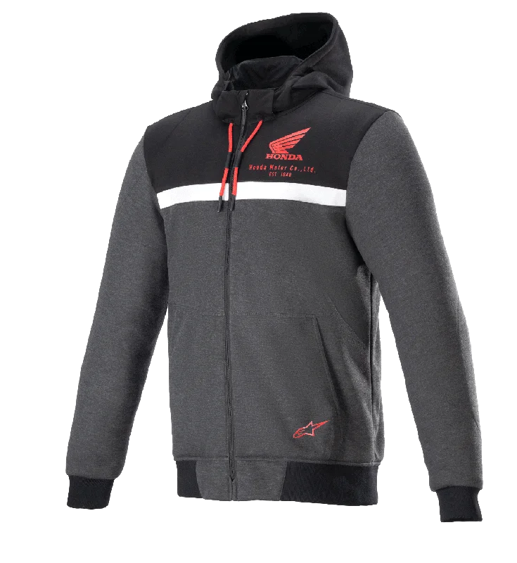 men's performance hoodies -Honda Chrome Street Hoodie