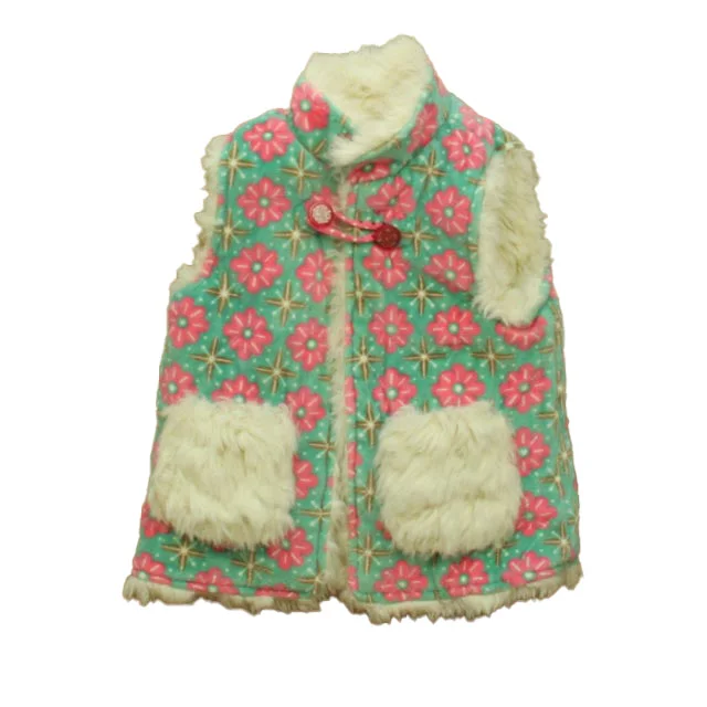 men's sleeveless jackets -Matilda Jane Girls Ivory | Aqua | Pink Vest