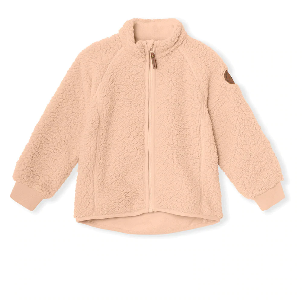 men's military-style vests -MINI A TURE Kids CEDRIC Winter Jacket in Pink