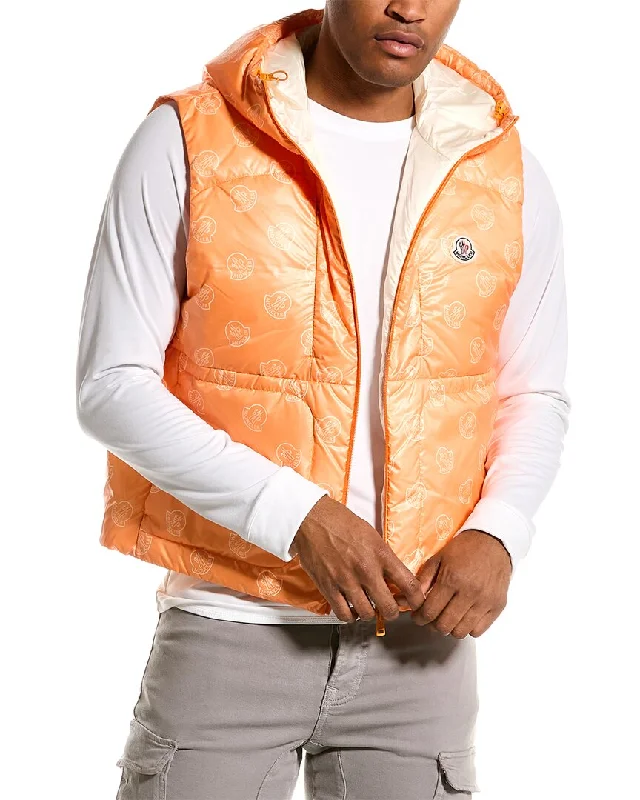 men's fleece vests -Moncler Alkarab Vest