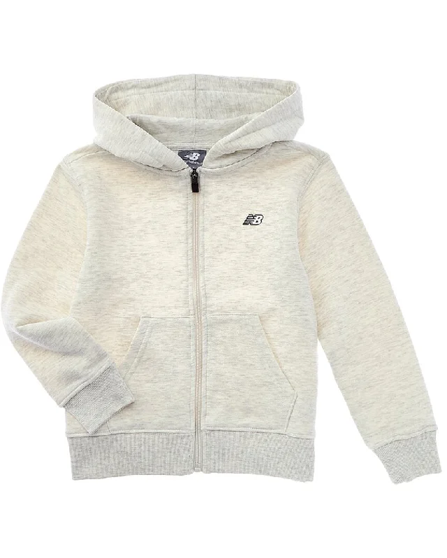 eco-friendly sweatshirts for men -New Balance Fleece Full-Zip Hoodie