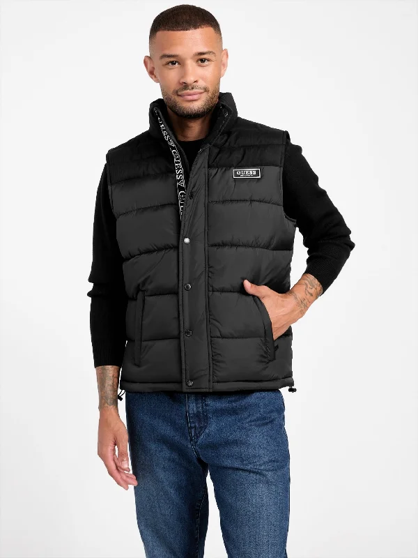 tailored waistcoats for formal occasions -Nilo Puffer Vest