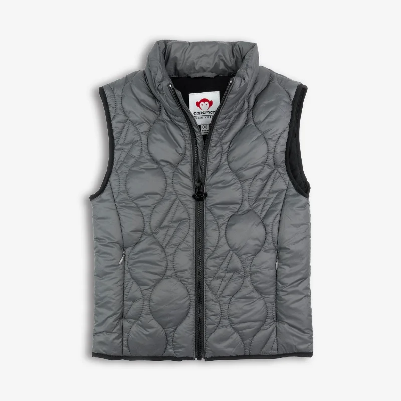 elegant vest jackets for men -Packable Vest | Iron