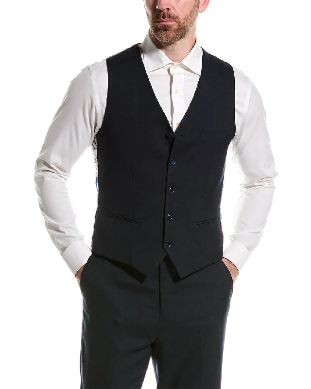 modern waistcoats for men -Paisley & Gray Eaton Modern Fit Vest