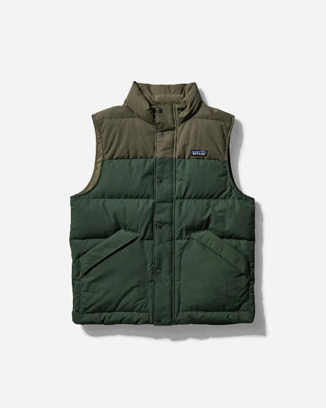 stylish formal vests for men -Men's Downdrift Vest Torrey Pine Green