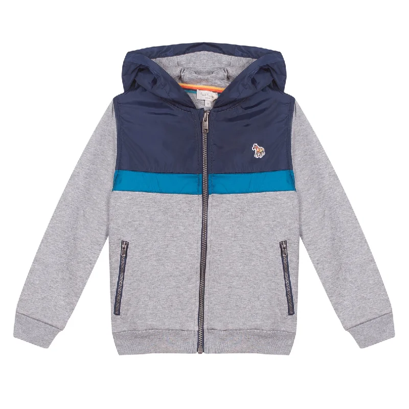 luxury hoodies for men -Paul Smith Junior Boy Hoodie Jacket