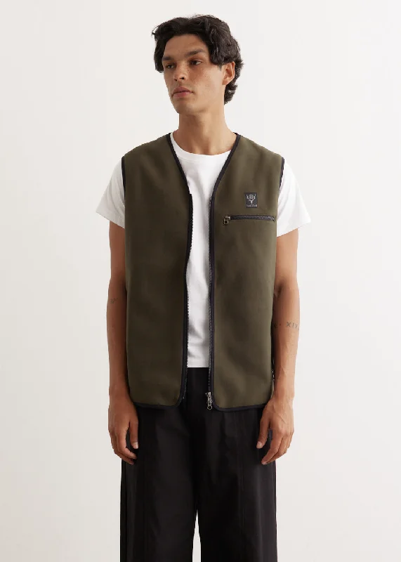 versatile vests for men -Piping Vest