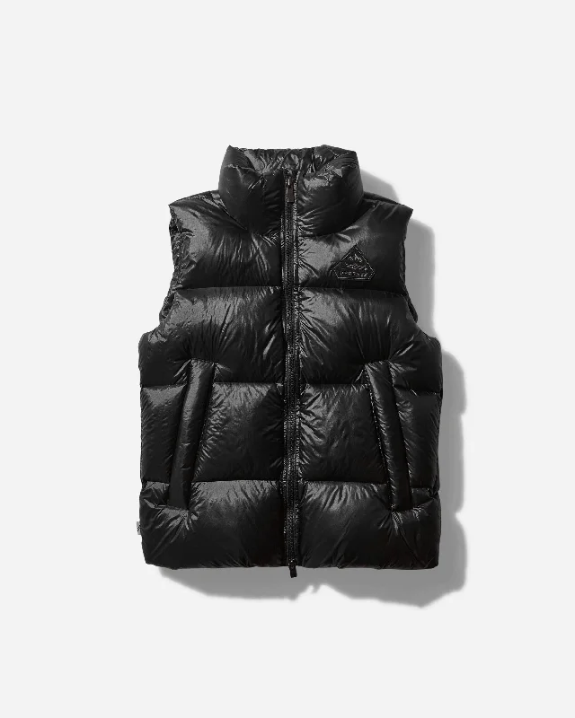 men's vests for summer -Men's Barry Down Vest Black