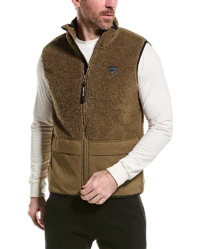 men's fashion vests -Rossignol Fleece Vest