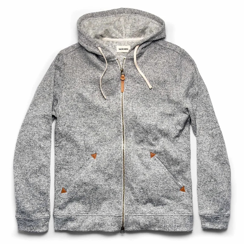 modern hoodies for men -The Après Hoodie in Heather Grey