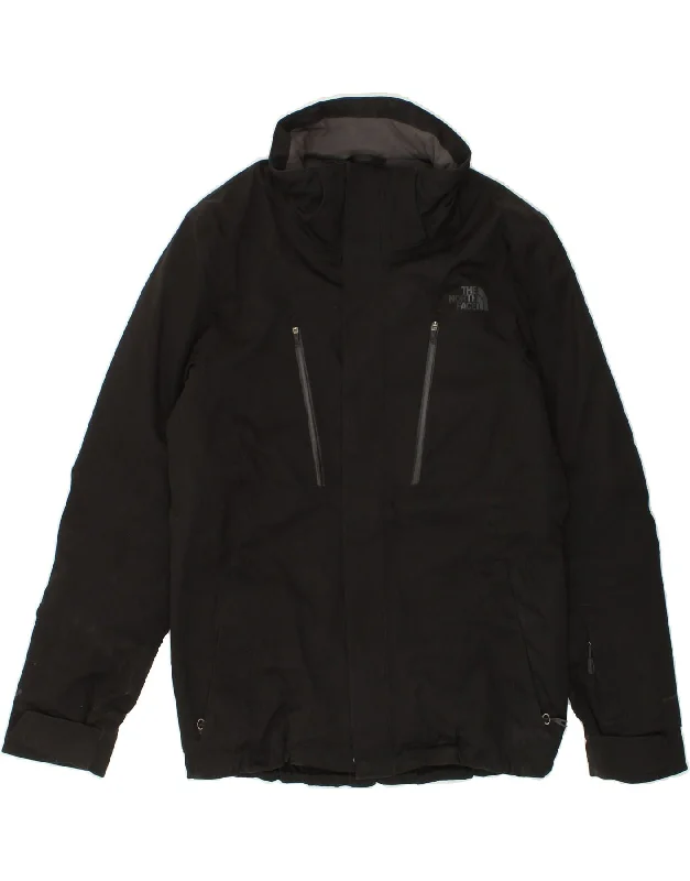 modern vests for men -THE NORTH FACE Mens Windbreaker Jacket UK 36 Small Black Polyester