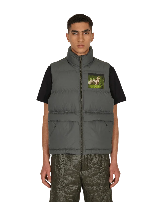 warm vests for men -Markus Åkesson Vest Grey